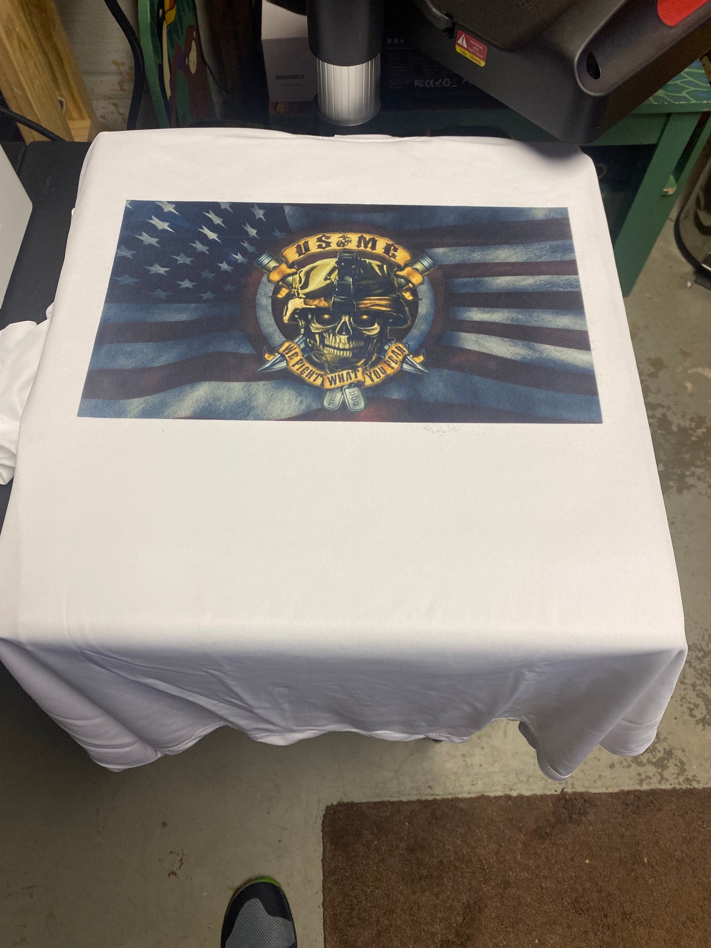 Custom Vinyl 100% Cotton T-Shirt