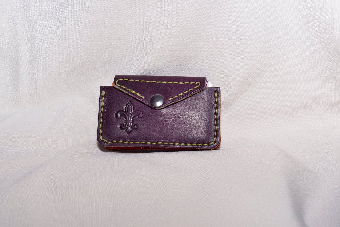 Three Pocket Business Card Holder