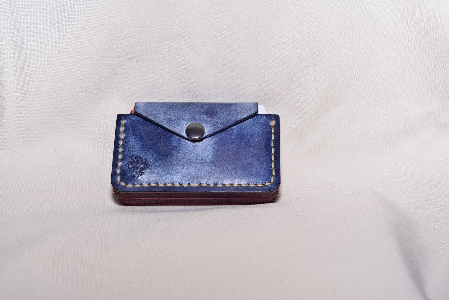 Three Pocket Business Card Holder