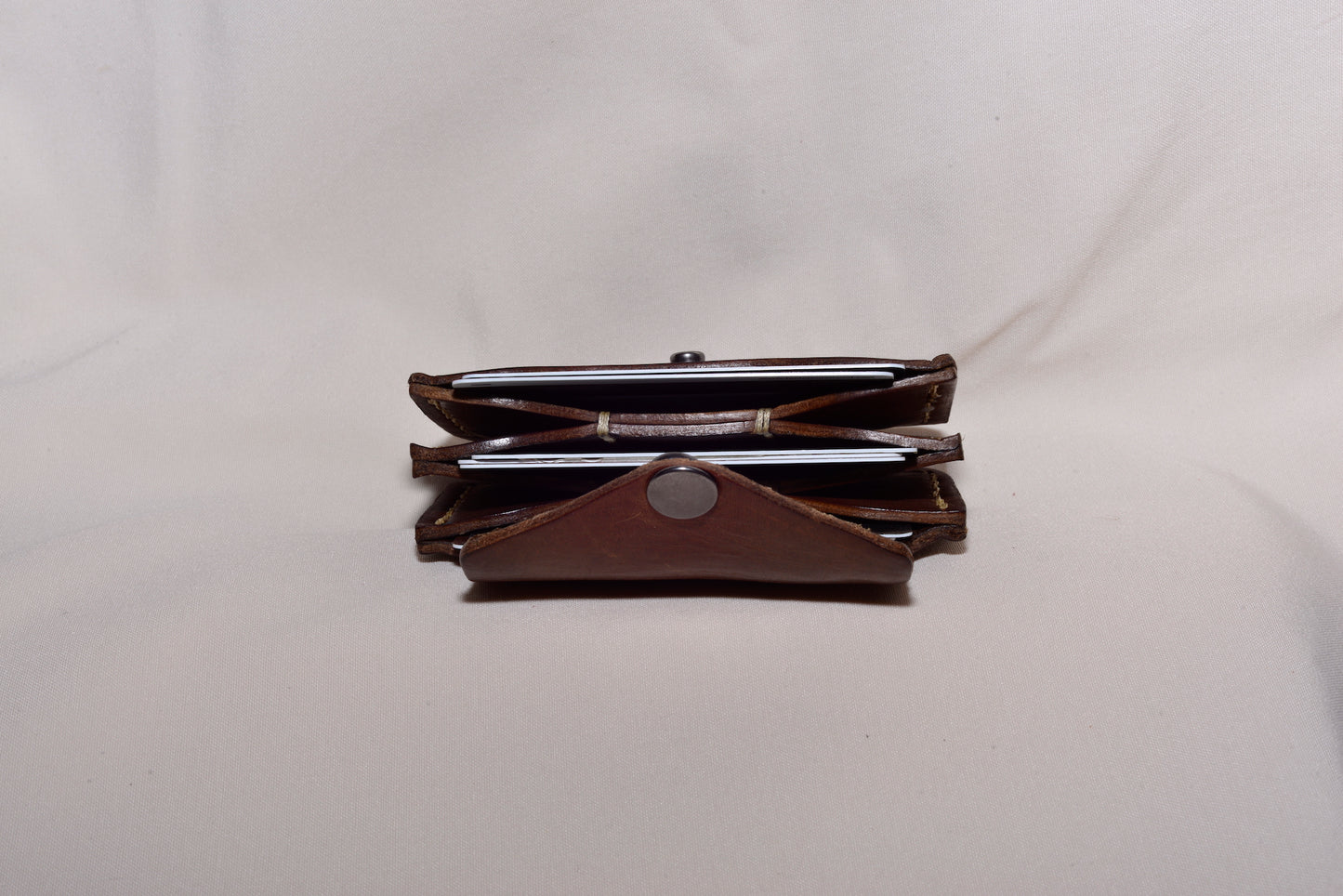 Three Pocket Business Card Holder