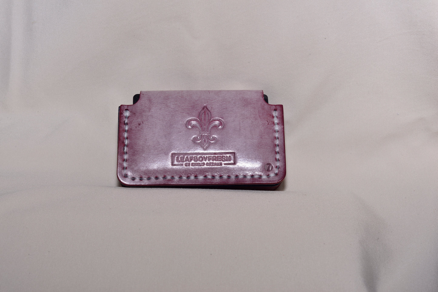 Three Pocket Business Card Holder