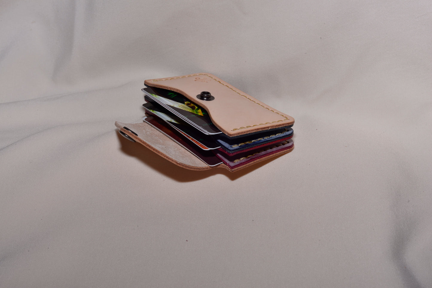 Three Pocket Business Card Holder