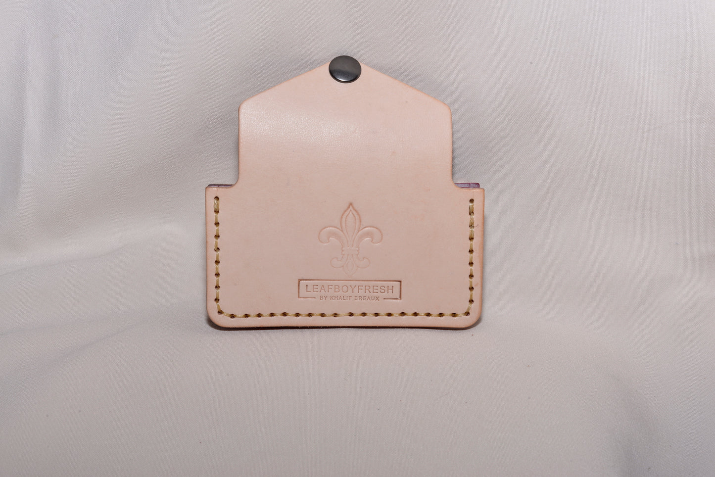 Three Pocket Business Card Holder