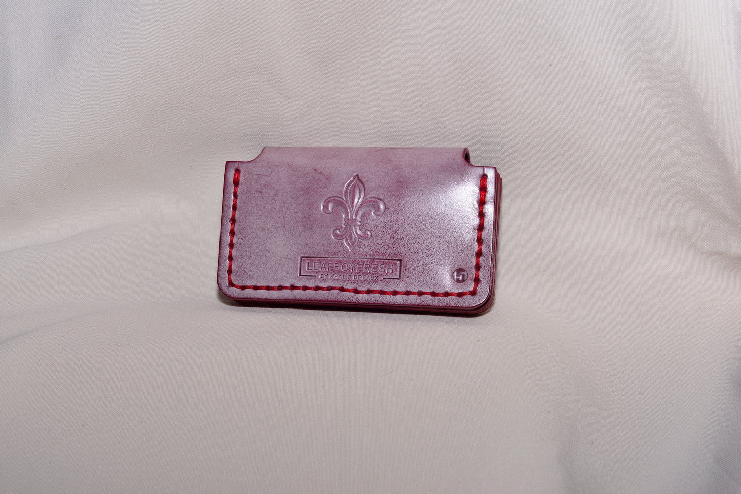 Three Pocket Business Card Holder