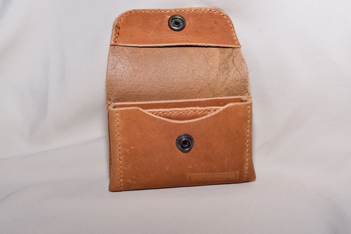 Soft Leather Three Pocket Wallet