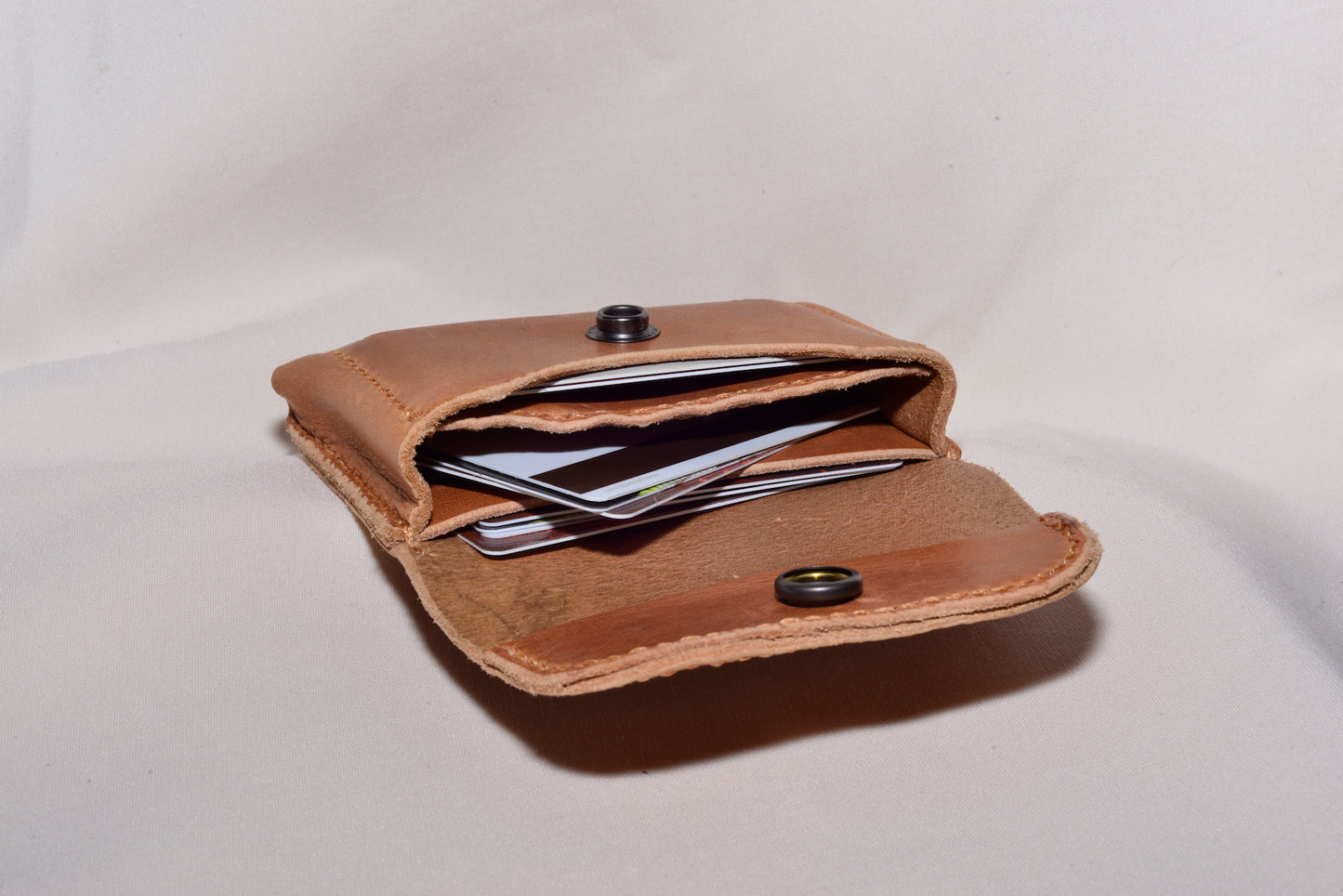 Soft Leather Three Pocket Wallet